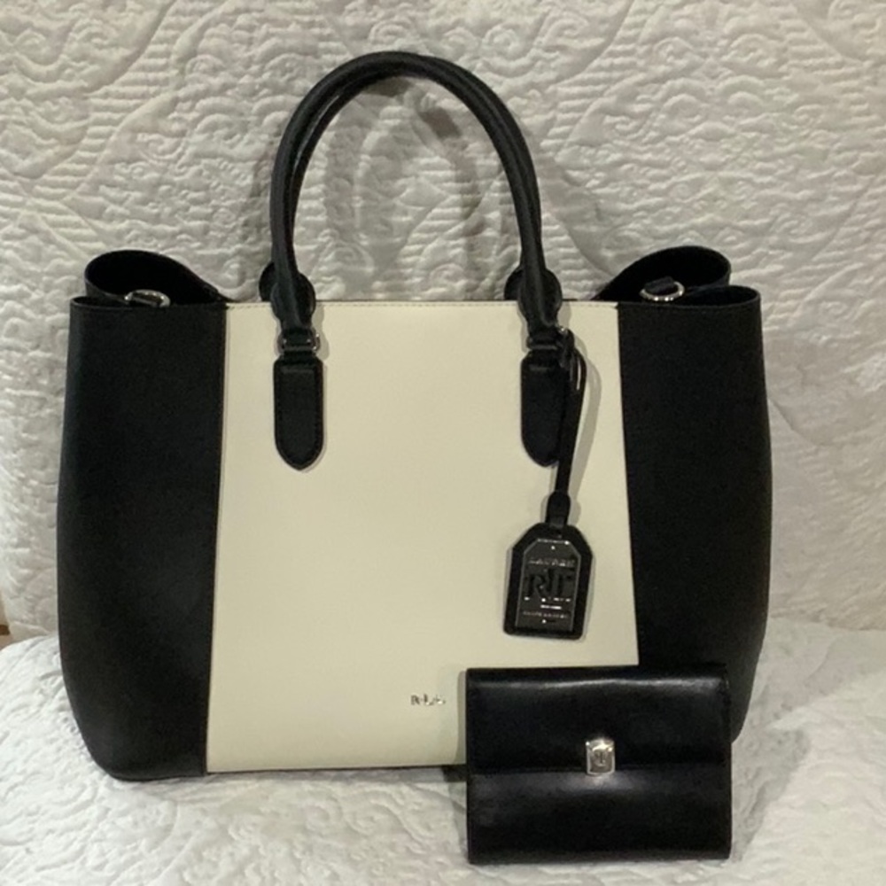 Ralph Lauren bag with matching wallet